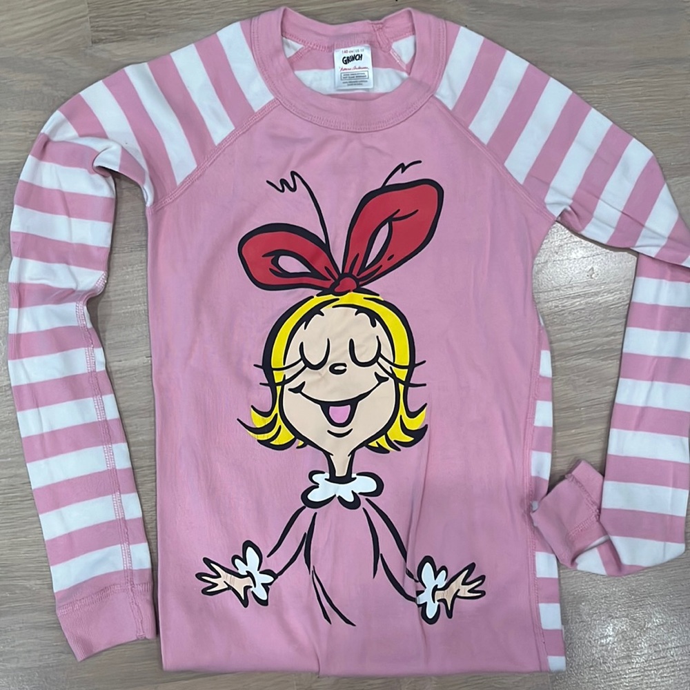 Hanna Andersson youth Grinch- Cindy Lou pjs